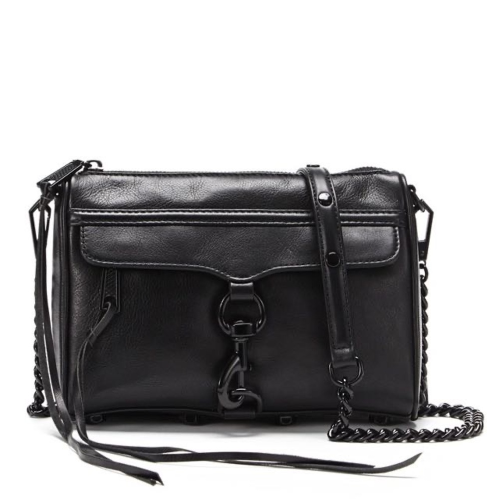 Rebecca Minkoff Mini MAC Black Hardware
